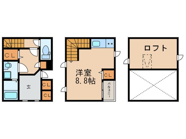 Maisonetic Covo　博多の物件間取画像